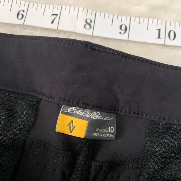Eddie Bauer Pants Women 10 Hiking Rip stop Blakely Fit Roll up Stretch - Picture 7 of 8
